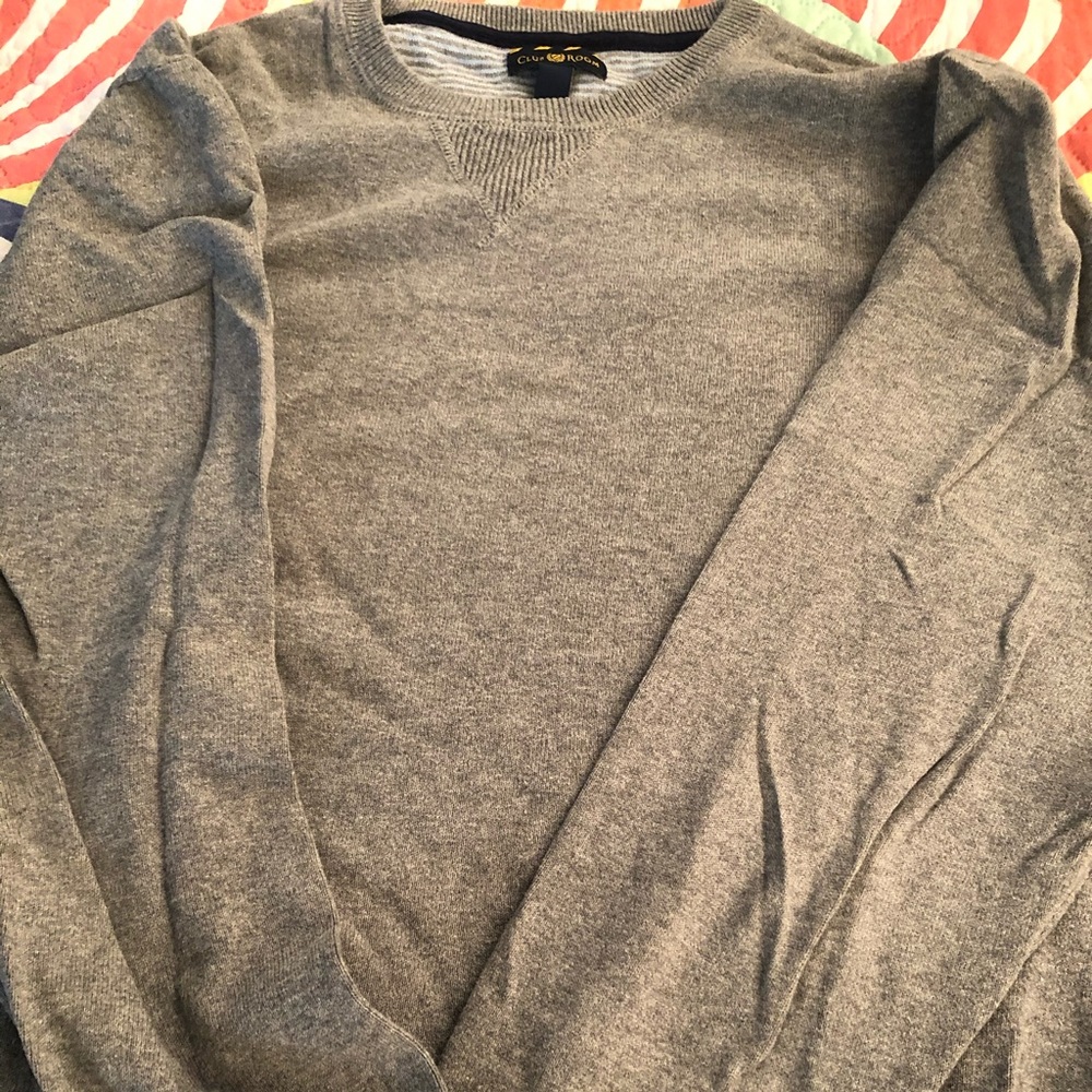 Crew Neck Cotton Sweater